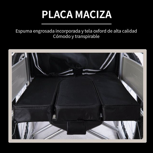 Acostado Silla De Ruedas De Plegable Drive Con Mesa Color Negro