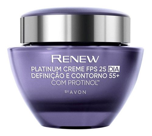 Creme Facial Renew Platinum Dia Protinol 50g Fps25  - Avon