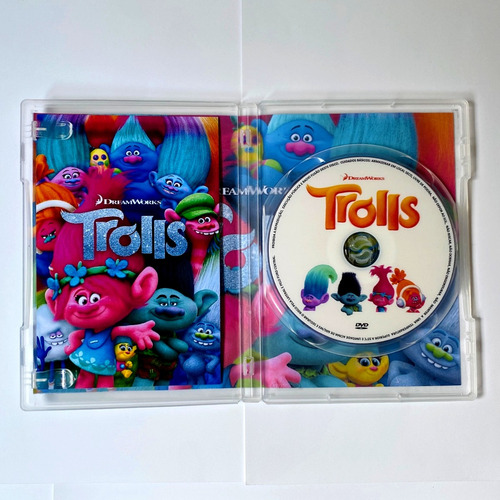 Dvd Trolls 2016 Dublado E Legendado