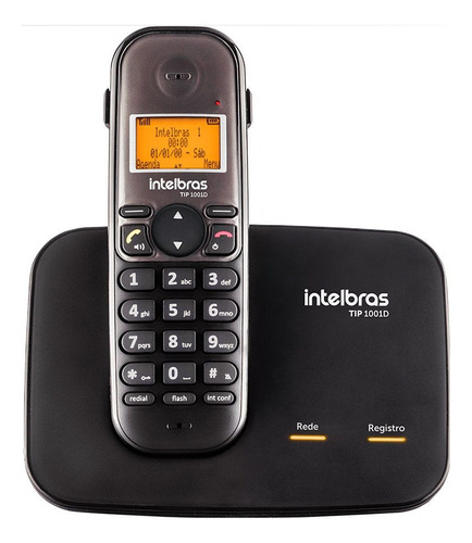 Teléfono IP inalámbrico Intelbras Dect Tip 1001d