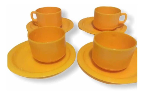 Juego De Tazas Plasticas