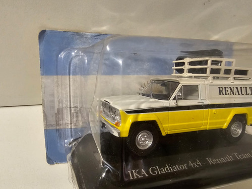 Autos Inolvidables De Reparto Y Servicio Varios Modelos 1/43 43 Ika Gladiator 4x4 1983 Renault Team