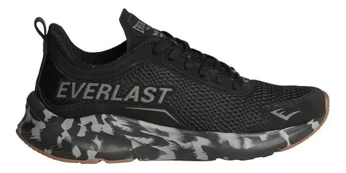 Tênis Everlast Cave Runner Training Academia Preto E Cinza