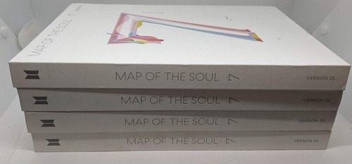 Map Of The Soul: 7- Version 1-4 (cd, K-pop, 2020) No Pho Ccq