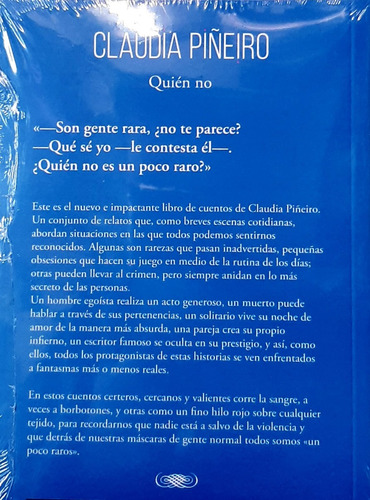 Quién No, De Claudia Piñeiro. Serie Colección La Nación Claudia Piñeiro, Vol. 3. Penguin Random House Grupo Editorial, Tapa Blanda, Edición 2023 En Español, 2023