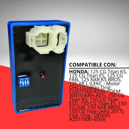 Cdi Digital Corte Programable Cg Titan 125 / 150 / Fan Bross