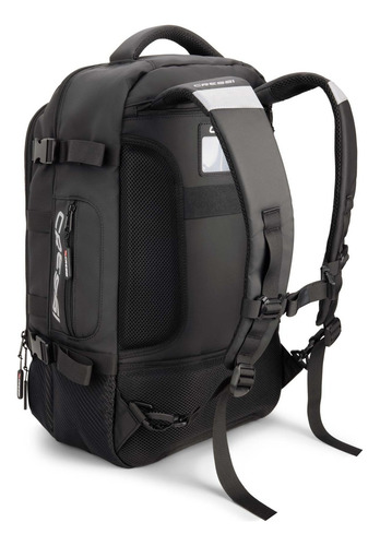 Mochila De Viaje Cressi Malpelo 40 Lt Color Negro Diseño De La Tela Lisa