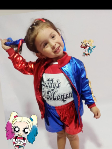 Disfraz Niña Harley Quinn Halloween 