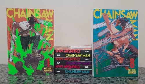 Mangás Chainsaw Man Volumes 1 Ao 8