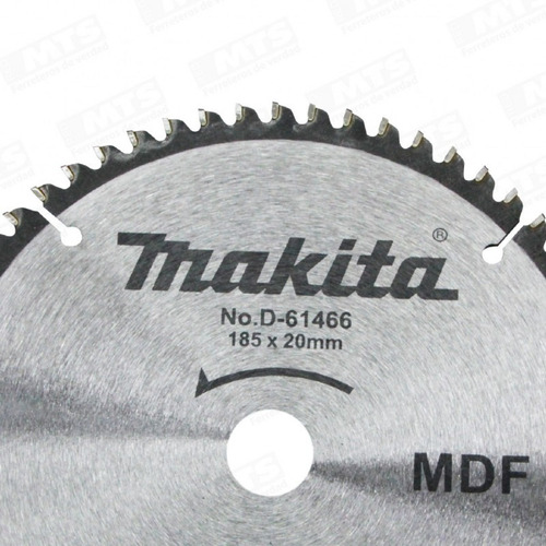 Imagen 2 de 6 de Sierra Circular 7-1/4 X 20 X60th Mdf, Melamina Makita D61466