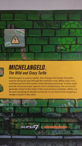 Tortugas Ninja Miguelangel Ultimates! Super 7
