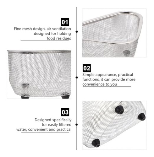Colador Triangular Para Fregadero En Esquina Con Cesto De De