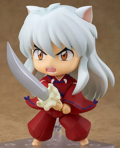 Inuyasha, Figura Nendoroid, 10 Cm Con Accesorios Y Base