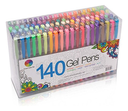 Lapices Para Pintar Vc Smart Color Art 140 Colors Gel Pens S