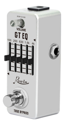 Pedal Ecualizador De Guitarra Rowin Lef-317a, Ecualizador Pa