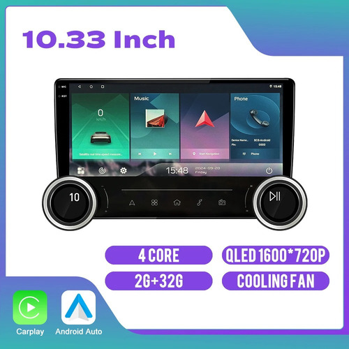 Z Radio De Coche Android Universal De 10,33 Pulgadas, 2