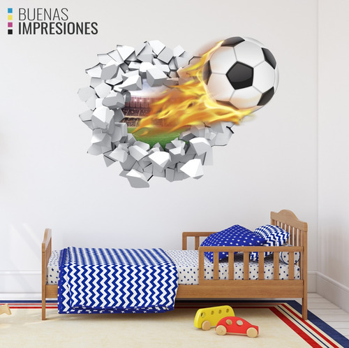 Imagen 3 de 5 de Vinilos Decorativos Infantil, Varon, Pelota 1 X 1 Metro