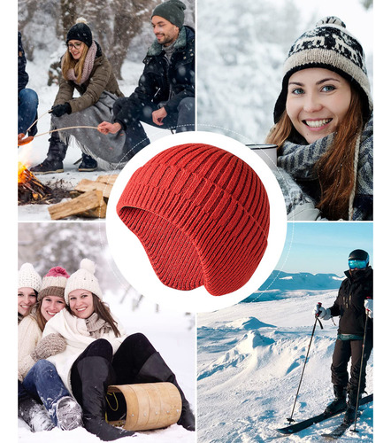 Fashion Gorro De Invierno Unisex, Proteger El Oído Del Frío