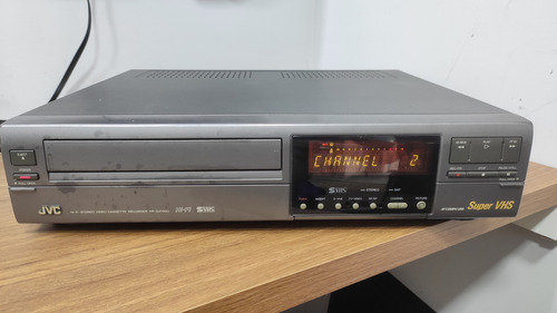 Vídeo Cassete Jvc Super Vhs Hr-s4700u C/controle (Usado)
