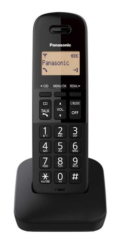 Telefono Panasonic Kxtg B310 Inalambrico Negro