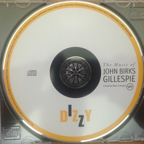 Cd Dizzy: The Music Of John Birks Gillespie (dizzy Gillespie Estándar