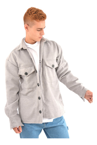 Campera Hombre Camisaco Saco De Paño Abrigo Invierno 