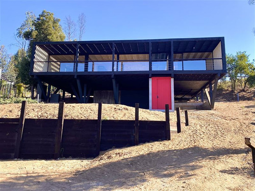 Espectacular Casa Moderna Con Vista Despejada En Maitencillo