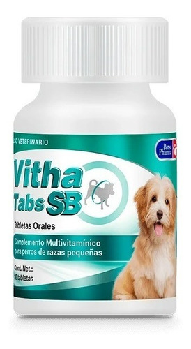 Pets Pharma Vitha Tabs Multivitamínico Perros Pequeños 30tab