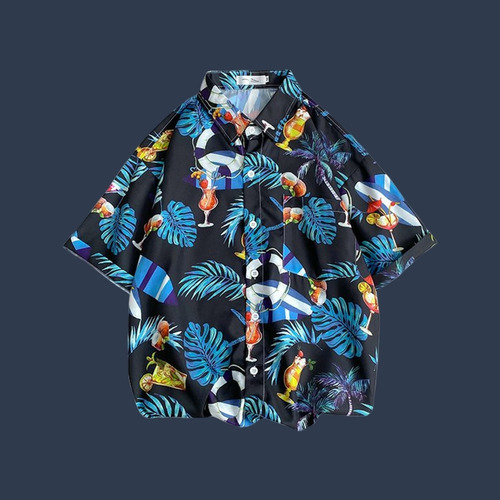(a-l) Camisa Temática Para Adolescentes Y Hombres Con Estamp