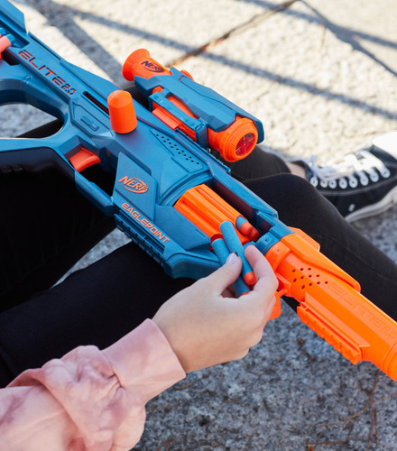 Lanzador De Dardos Nerf Elite 2. 0 Eaglepoint Rd-8 Hasbro Rd-8