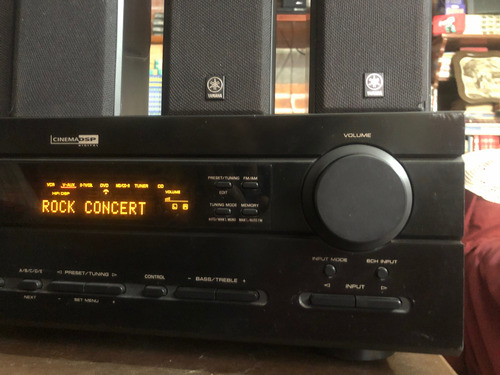 Amplificador Yamaha (como Onkyo Pioneer Denon) Negro (Usado)