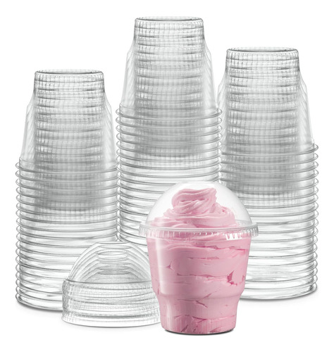 Elegantes Vasos Desechables De Plástico Transparente Para Po