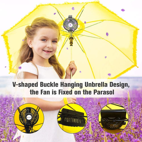 Versiontech. Mini Ventilador Portátil, Ventilador De Escrito
