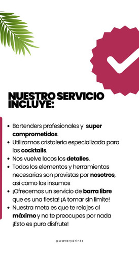 Barra Móvil - Barra Libre - Tragos - Eventos - Premium