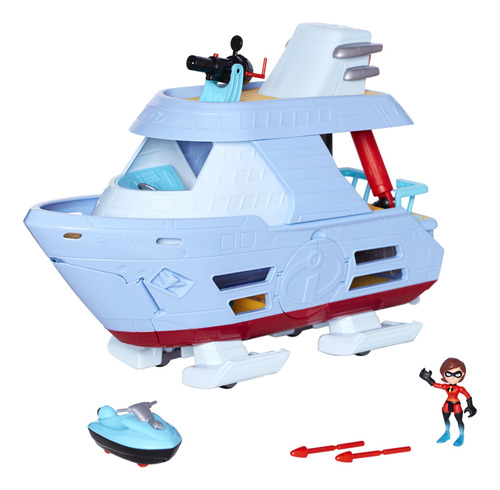 Hydroliner (ship) Action Playset Viene Elastigirl Junio...