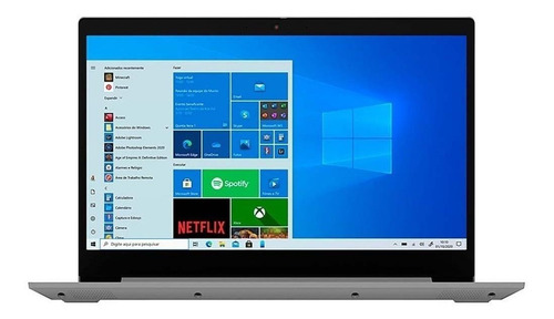 Imagen 2 de 6 de Laptop Lenovo IdeaPad 15IML05 platinum gray 15.6", Intel Core i3 10110U 8GB de RAM 1TB HDD 128GB SSD, Intel UHD Graphics 620 1366x768px Windows 10 Home