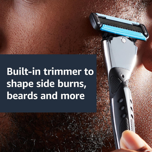 Razor Recarga 12 Cartuchos Amazon Basics De 5 Hojas Para