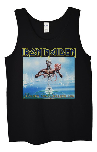 Polera Musculosa Iron Maiden Seventh Son Metal Abominatron