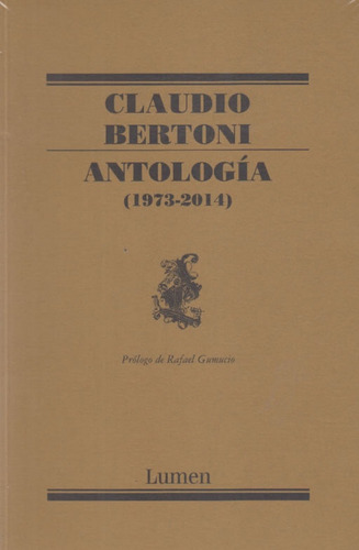 Antología (1973-2014) - Claudio Bertoni