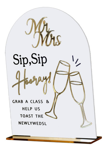 De Recuerdo De La Mesa De La Mesa De Boda Acrílico Estilo F