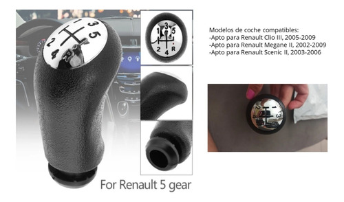 Imagen 1 de 1 de Perilla Renault 5 Cambios