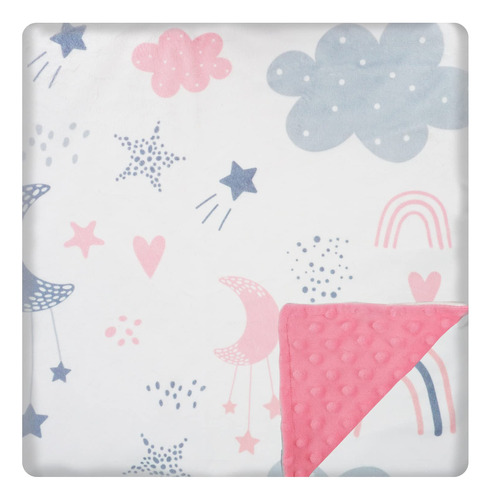 Napcure Minky - Manta De Beb Cloud Minky (30 X 40 Pulgadas)