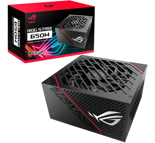 Fuente De Poder Asus Rog Strix 650w Gold Rog-strix-650g / /v