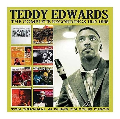 Edwards Teddy Complete Recordings: 1947-1962 Usa Cd X 4