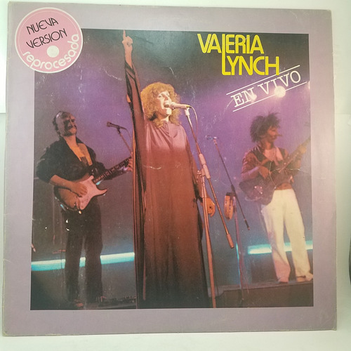 Valeria Lynch - En Vivo - Vinilo 1986 Lp -  Mb+