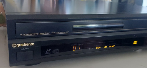 Laser Disc Gradiente Mdp-100 Multi Disc Player (Usado)