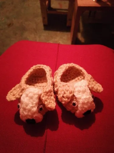 comprar Botitas Para Bb Tejidas A Crochet, Set De 2