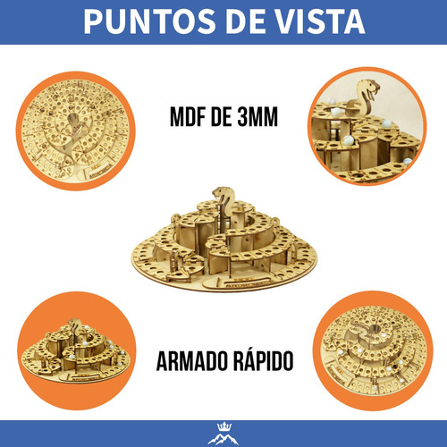 Juego De Mesa 3d Serpientes Y Escaleras 12 Piezas Mayoreo