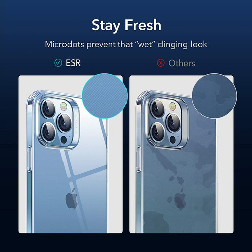 Imagen 4 de 10 de Case Esr Slim Project Zero iPhone 13 Pro Max Clear