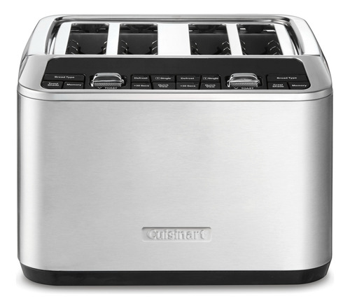 Cuisinart Tostador 4 Rebanadas De Pan Acero Inoxidable